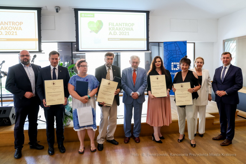 Nominacja do nagrody „Filantrop Krakowa 2021”