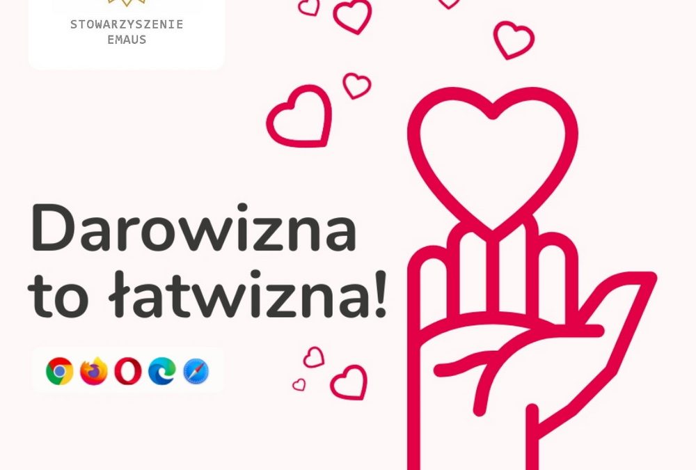 Zachęcamy do pomagania